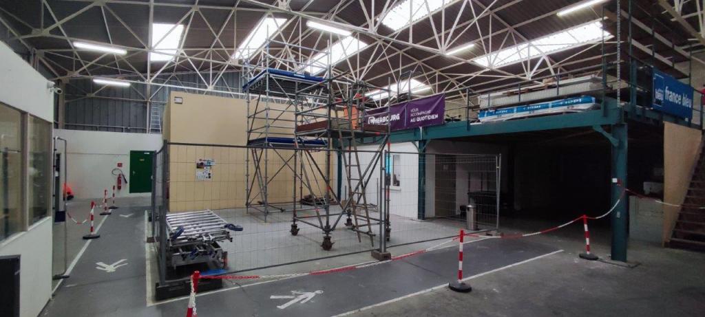 Plateau technique - Espace echafaud...